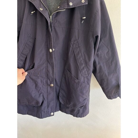 Vintage Eddie Bauer Goose Down Puffer Jacket Womens Small Goretex Parka Coat - Picture 4 of 4